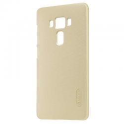 Husa Nillkin Frosted + folie protectie Asus ZenFone 3 Deluxe ZS570KL, Gold [1]