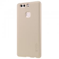 Husa Nillkin Frosted + folie protectie Huawei P9 Plus, Gold [1]