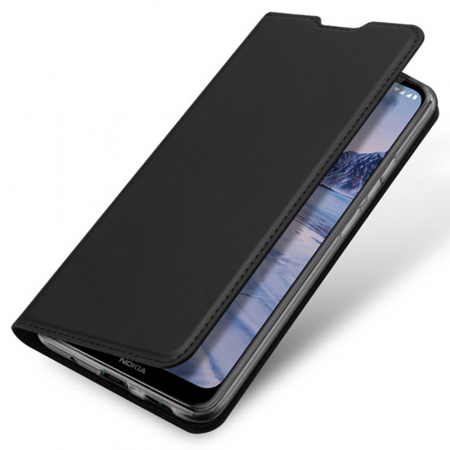 Husa Nokia 2.4, Dux Ducis Skin Pro Flip Book, Negru [1]