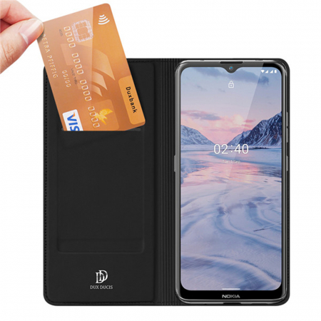 Husa Nokia 2.4, Dux Ducis Skin Pro Flip Book, Negru [2]