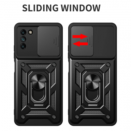 Husa Nokia G11 / G21 cu protectie camera Techsuit CamShield Series, Negru [1]