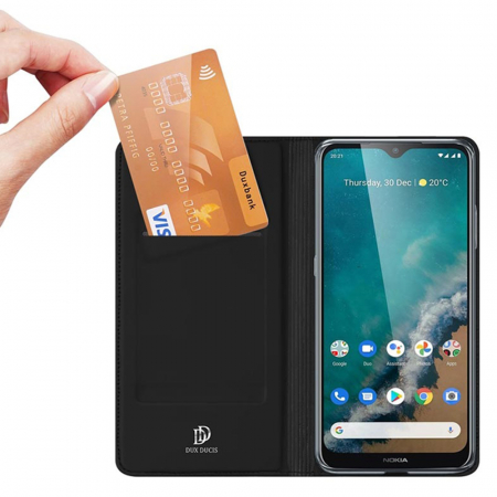 Husa Nokia G50, Dux Ducis Skin Pro Flip Book, Negru [5]