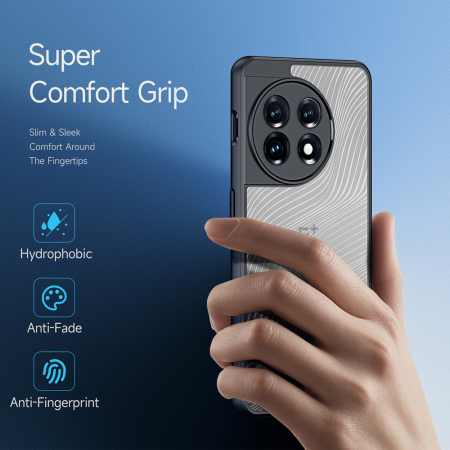 Husa OnePlus 11, Dux Ducis Aimo Series, Negru [2]