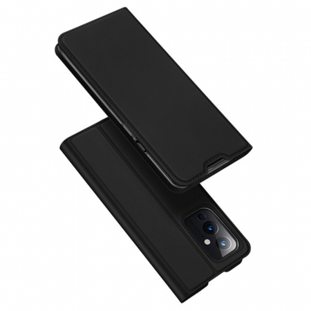 OnePlus - Husa OnePlus 9, Dux Ducis Skin Pro Flip Book, Negru