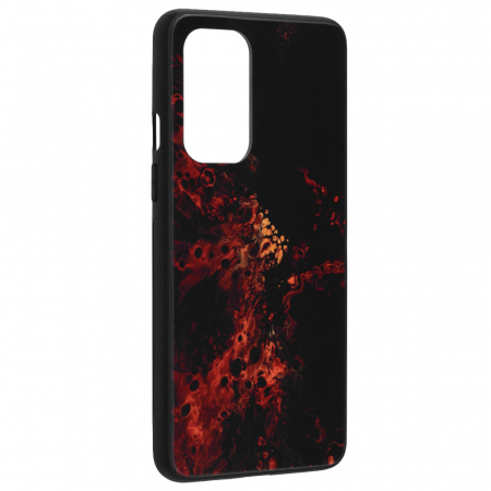 Husa OnePlus 9, Glaze Series, Red Nebula [3]