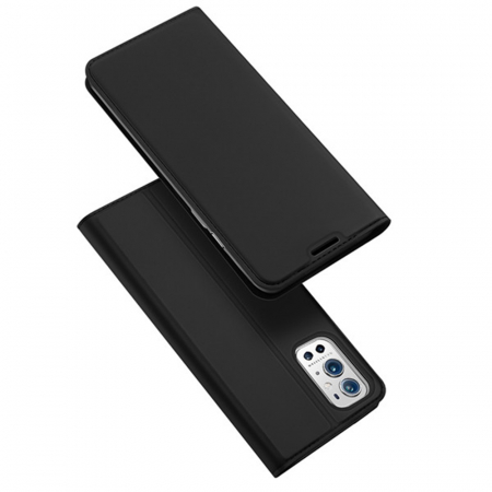 OnePlus 9 Pro - Husa OnePlus 9 Pro, Dux Ducis Skin Pro Flip Book, Negru