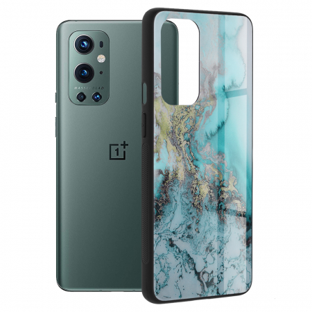 OnePlus 9 Pro - Husa OnePlus 9 Pro, Glaze Series, Blue Ocean