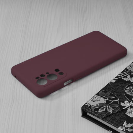 Husa OnePlus 9 Pro, Soft Edge Silicone, Plum Violet [3]