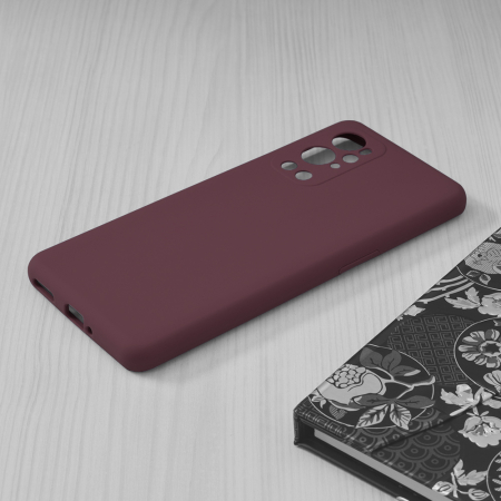 Husa OnePlus 9 Pro, Soft Edge Silicone, Plum Violet [4]