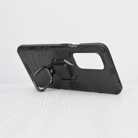 Husa OnePlus 9 Pro, Techsuit Shield Ring, Negru [1]