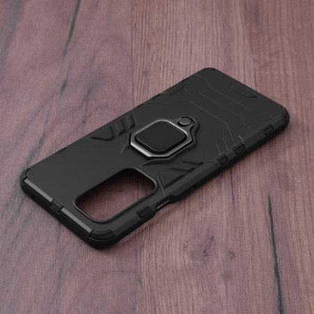Husa OnePlus 9 Pro, Techsuit Shield Ring, Negru [2]