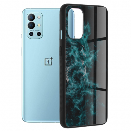 OnePlus - Husa OnePlus 9R, Glaze Series, Blue Nebula