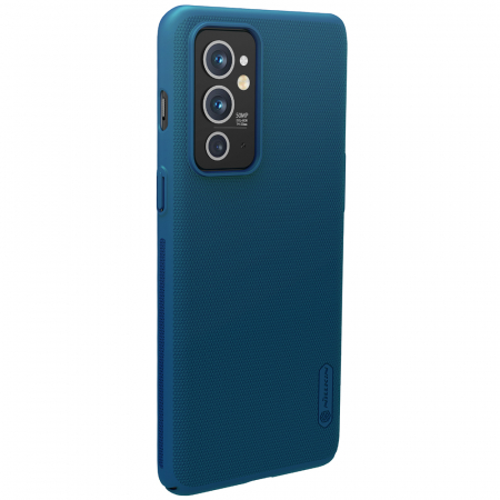 Husa OnePlus 9RT, Nillkin Super Frosted Shield, Blue [4]