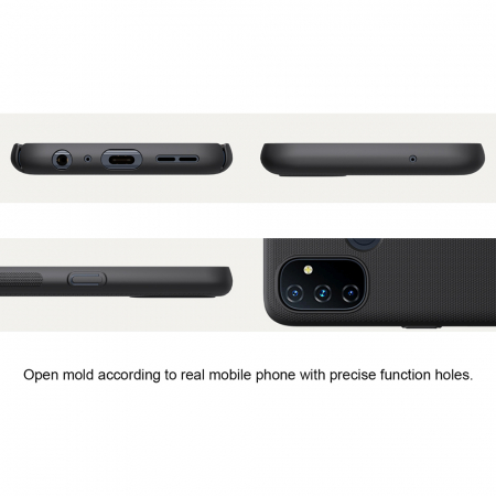 Husa OnePlus N100, Nillkin Super Frosted Shield, Negru [5]