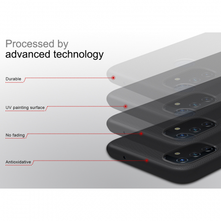 Husa OnePlus N100, Nillkin Super Frosted Shield, Negru [7]