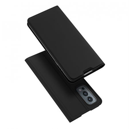 OnePlus - Husa OnePlus Nord 2 5G, Dux Ducis Skin Pro Flip Book, Negru