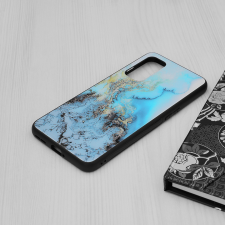 Husa OnePlus Nord 2 5G, Glaze Series, Blue Ocean [4]