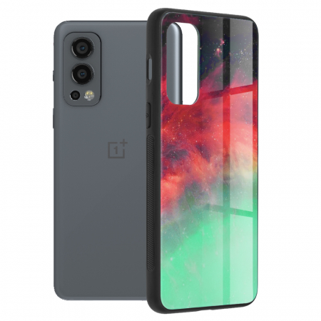 OnePlus Nord 2 5G - Husa OnePlus Nord 2 5G, Glaze Series, Fiery Ocean