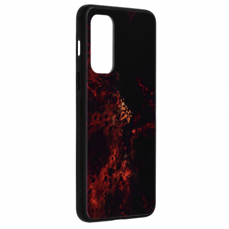Husa OnePlus Nord 2 5G, Glaze Series, Red Nebula [1]