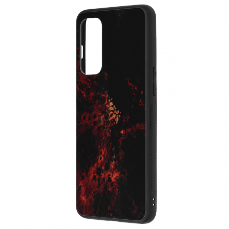 Husa OnePlus Nord 2 5G, Glaze Series, Red Nebula [2]