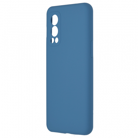 Husa OnePlus Nord 2 5G, Soft Edge Silicone, Denim Blue [2]