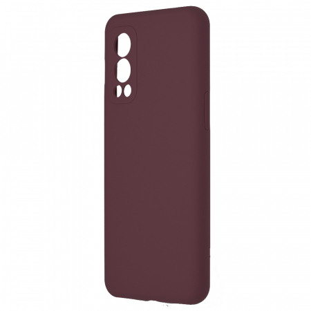 Husa OnePlus Nord 2 5G, Soft Edge Silicone, Plum Violet [2]