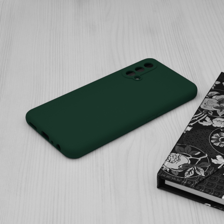 Husa OnePlus Nord CE 5G, Soft Edge Silicone, Dark Green [3]