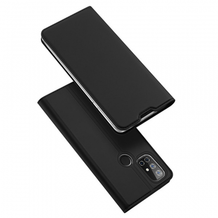 OnePlus Nord N10 5G - Husa Oneplus Nord N10 5G, Dux Ducis Skin Pro Flip Book, Negru