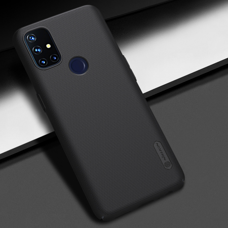 Husa OnePlus Nord N10 5G, Nillkin Super Frosted Shield, Negru [1]