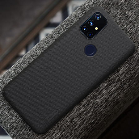 Husa OnePlus Nord N10 5G, Nillkin Super Frosted Shield, Negru [10]
