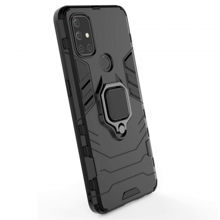 Husa OnePlus Nord N10 5G, Techsuit Shield Ring, Negru [5]