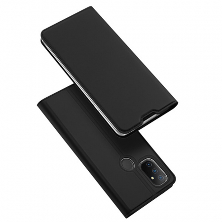 OnePlus - Husa OnePlus Nord N100, Dux Ducis Skin Pro Flip Book, Negru