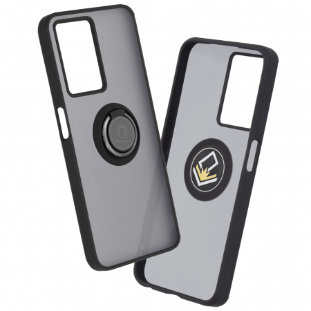 OnePlus Nord N20 SE - Husa OnePlus Nord N20 SE cu inel suport stand magnetic, Negru