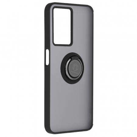Husa OnePlus Nord N20 SE cu inel suport stand magnetic, Negru [5]