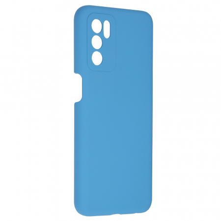 Husa OPPO A16, Soft Edge Silicone, Denim Blue [3]