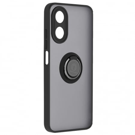 Husa OPPO A17 cu inel suport stand magnetic, Negru [7]
