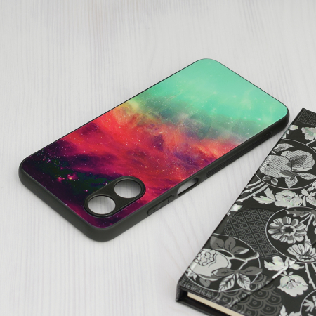 Husa OPPO A17, Glaze Series, Fiery Ocean [1]