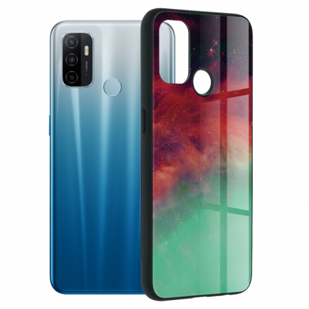 Oppo A53 - Husa OPPO A53, Glaze Series, Fiery Ocean