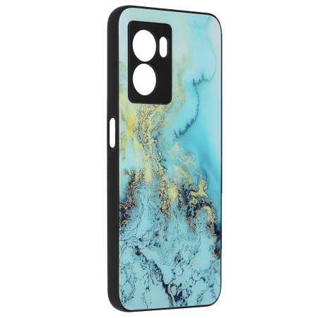 Husa OPPO A77, Glaze Series, Blue Ocean [5]