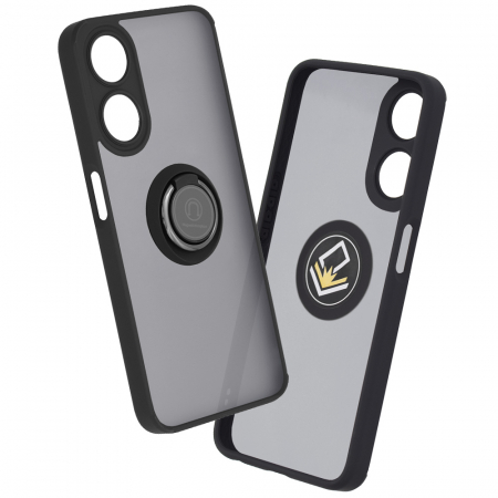 Oppo A78 5G - Husa OPPO A78 5G cu inel suport stand magnetic, Negru