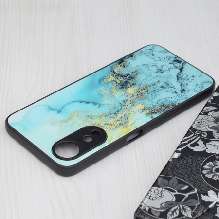 Husa OPPO A78 5G, Glaze Series, Blue Ocean [3]