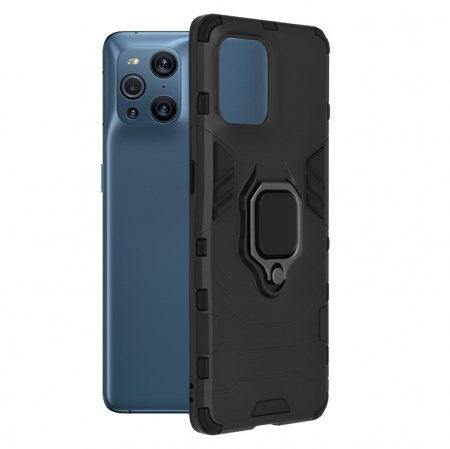 Husa OPPO Find X3 / X3 Pro, Techsuit Shield Ring, Negru [5]