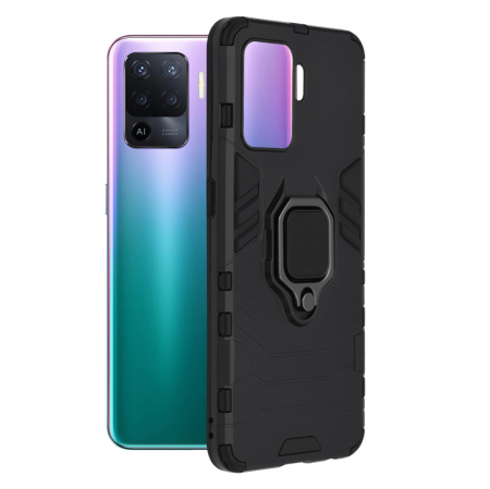Husa OPPO Reno 5 Lite / A94, Techsuit Shield Ring, Negru [5]
