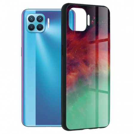 Oppo - Husa OPPO Reno4 Lite, Glaze Series, Fiery Ocean