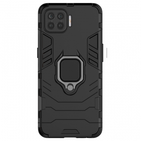 Husa OPPO Reno4 Lite, Techsuit Shield Ring, Negru [6]