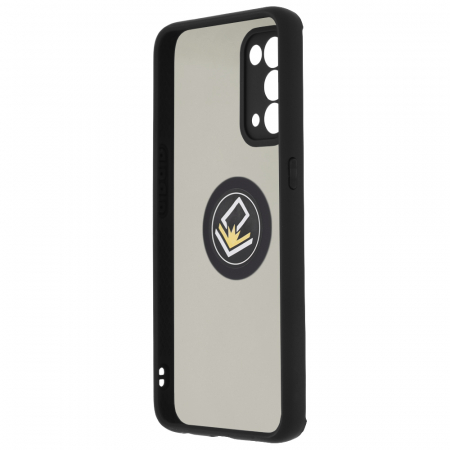 Husa OPPO Reno5 5G cu inel suport stand magnetic, Negru [2]