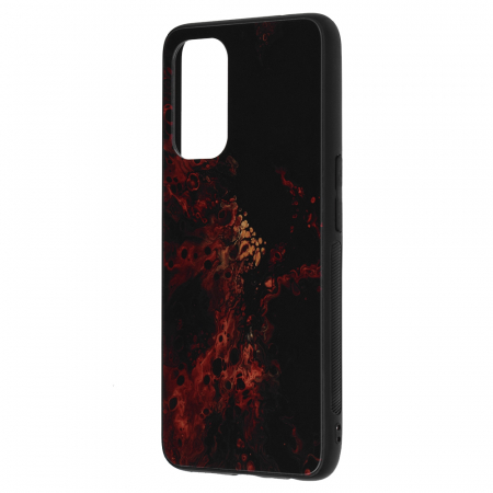 Husa OPPO Reno5 5G, Glaze Series, Red Nebula [1]