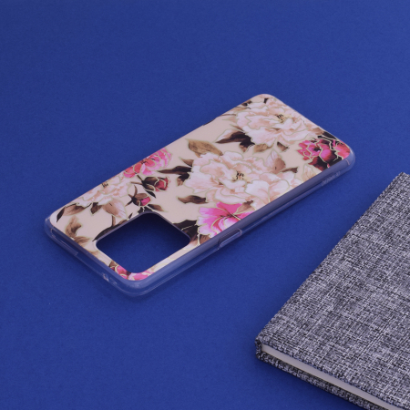 Husa OPPO Reno5 Lite / A94, Techsuit Marble Series, Mary Berry Nude [4]