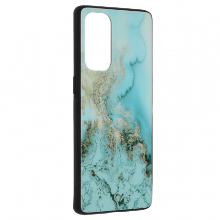 Husa OPPO Reno5 Pro 5G, Glaze Series, Blue Ocean [2]