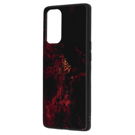 Husa OPPO Reno5 Pro 5G, Glaze Series, Red Nebula [1]
